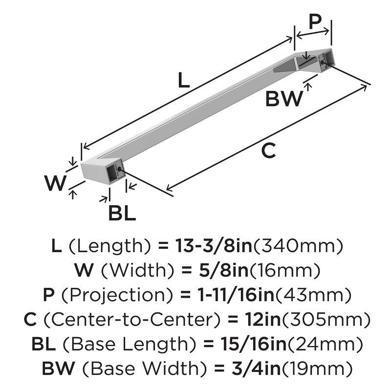 Blackrock 12" Center to Center Appliance Pull