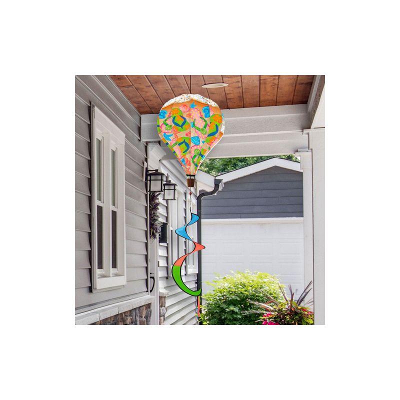 Colorful Polyester Hot Air Balloon Wind Twister 54"