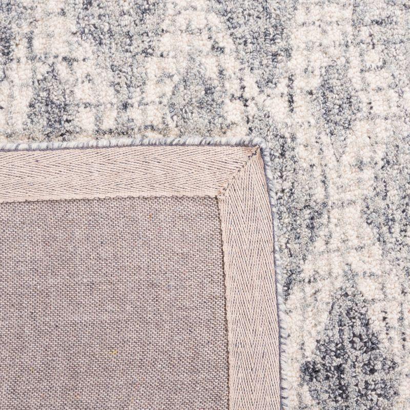 Abstract ABT206 Hand Tufted Area Rug - Grey/Ivory - 3'x5' - Safavieh.