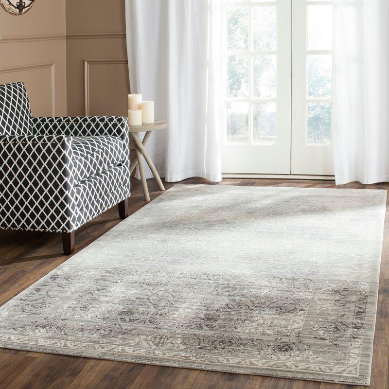 Valencia Overdyed Beige Synthetic Rectangular Easy-Care Area Rug