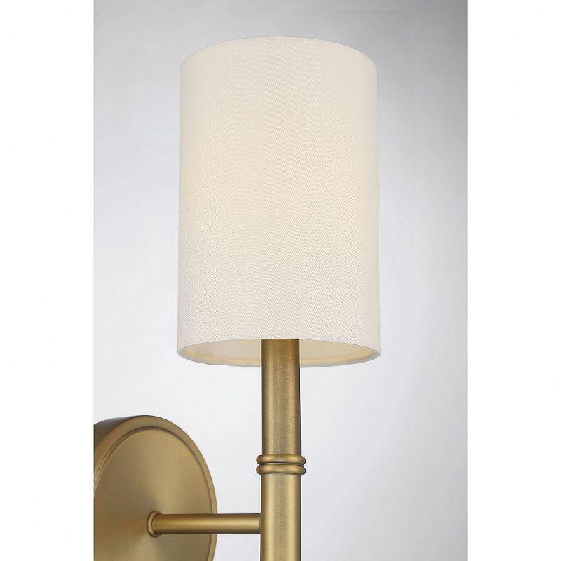 Savoy House Fremont 1 - Light Wall Light in  Warm Brass