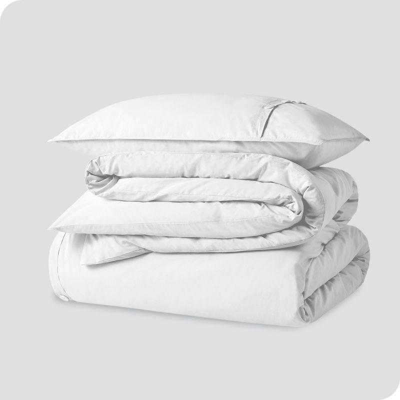 Organic Percale Duvet Cover Set