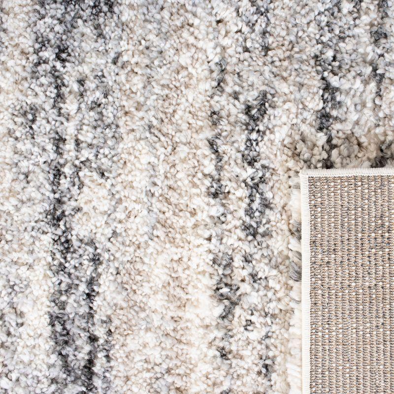Foundry Select Ashleigh-Louise Shag 800 Performance Striped Rug