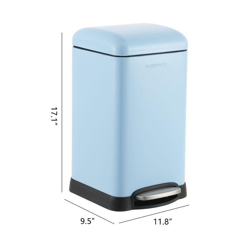 happimess Betty Retro Mini 3.2-Gallon Step-Open Trash Can