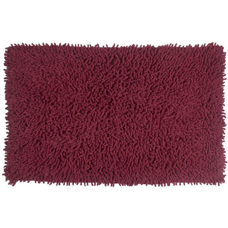 Fantasia Bath Rug Collection Cotton Shaggy Pattern Tufted Bath Rug - Home Weavers