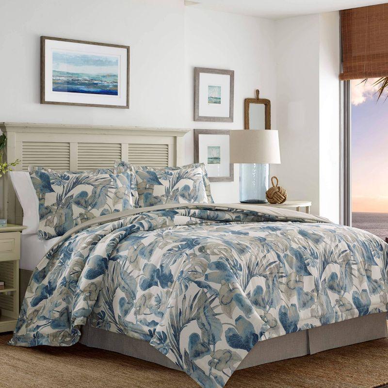 Tommy Bahama Home Tommy Bahama Raw Coast Blue Cotton Comforter Set