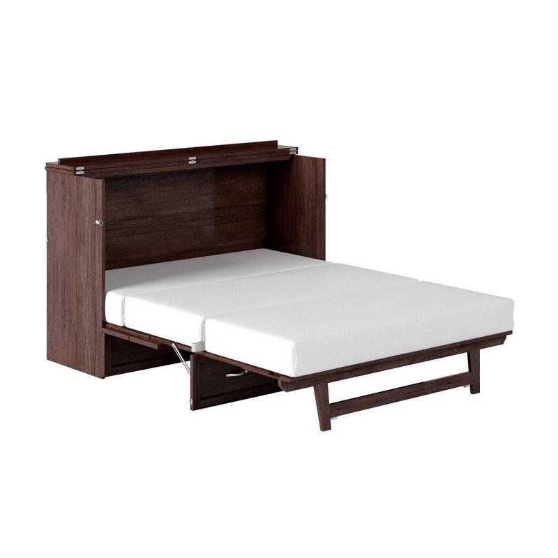 Queen Deerfield Murphy Bed Chest with Charging Station - AFI Atlantic Furniture
