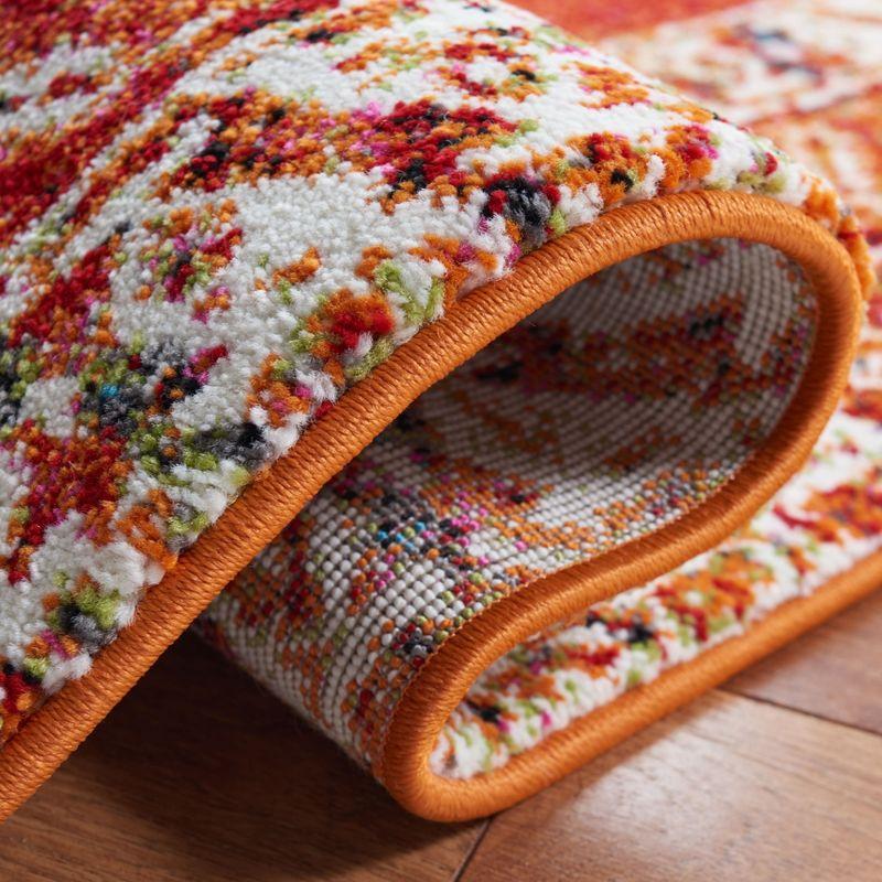 Vintage Hamadan VTH228 Power Loomed Runner Rug - Red/Navy - 2'3"x10' - Safavieh.