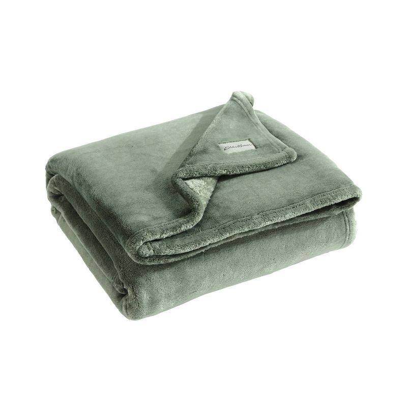 Eddie Bauer Eddie Bauer Ultra Lux Plush Solid Throw Blankets