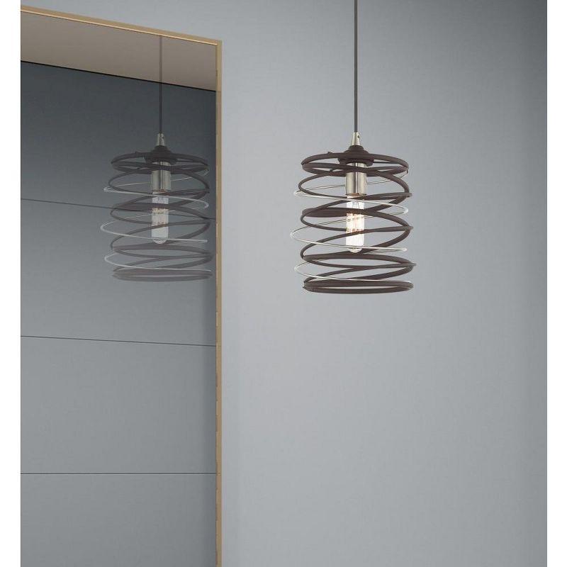 Livex Lighting Geometric 1 - Light Pendant in  Bronze