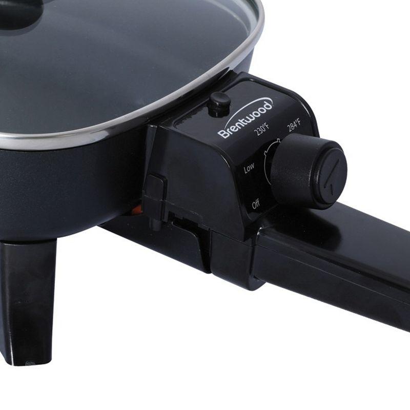 Brentwood Appliances Brentwood Appliances 6'' Non Stick Electric Skillet with Glass Lid
