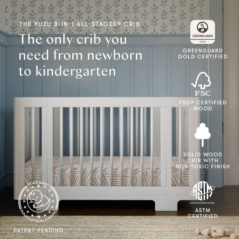 Yuzu 8-In-1 Convertible Crib With All-Stages Conversion Kits