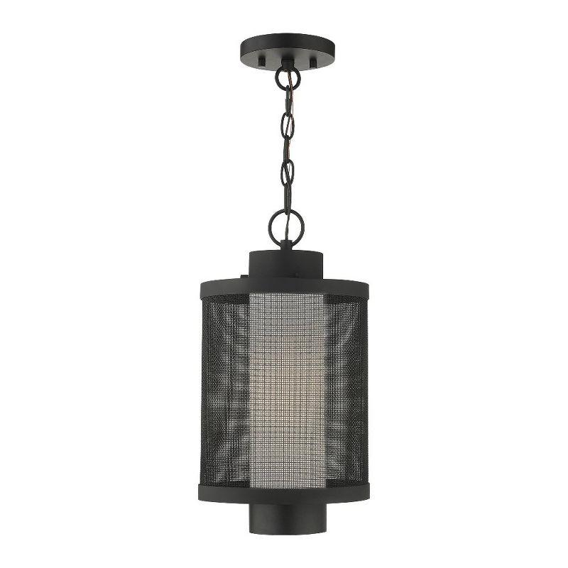 Livex Lighting Nottingham 1 - Light Pendant in  Textured Black