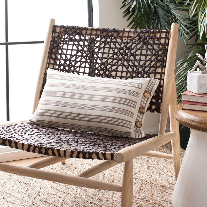 Buttons Throw Pillow