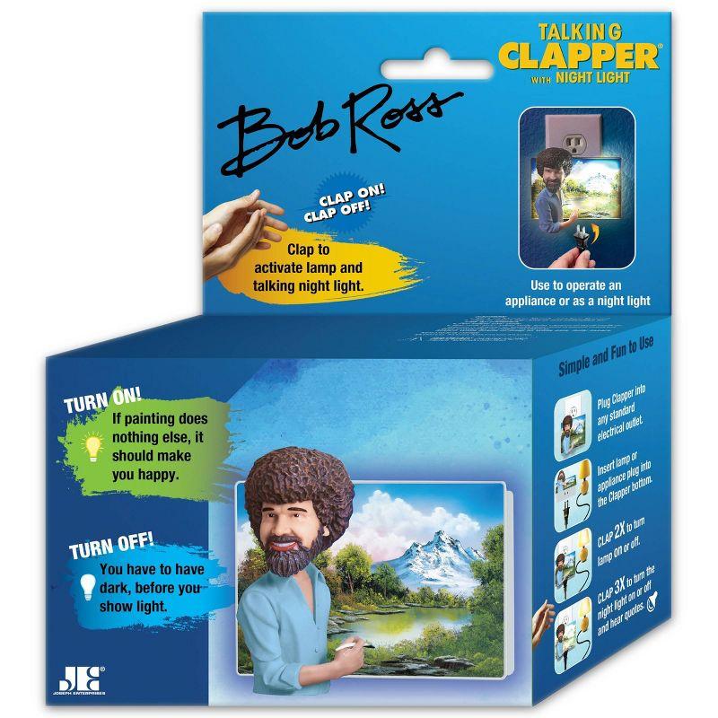 NECA Bob Ross Talking Clapper with Night Light