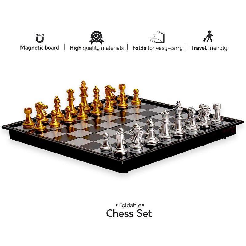 Big Mo's Toys Magnetic Travel Chess Set