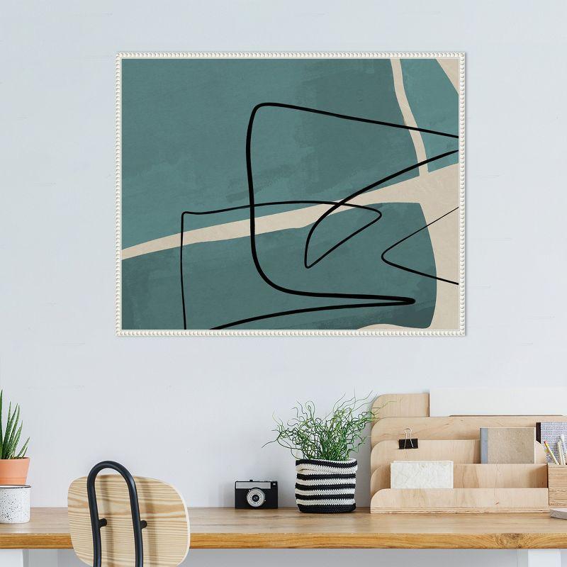 Amanti Art Different Strokes II by Dan Meneely Canvas Wall Art Print Framed 28 x 23-in.