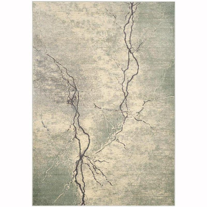 Constellation Vintage CNV748 Loomed Indoor Area Rug - Light Grey/Multi - 5'3"x7'6" - Safavieh