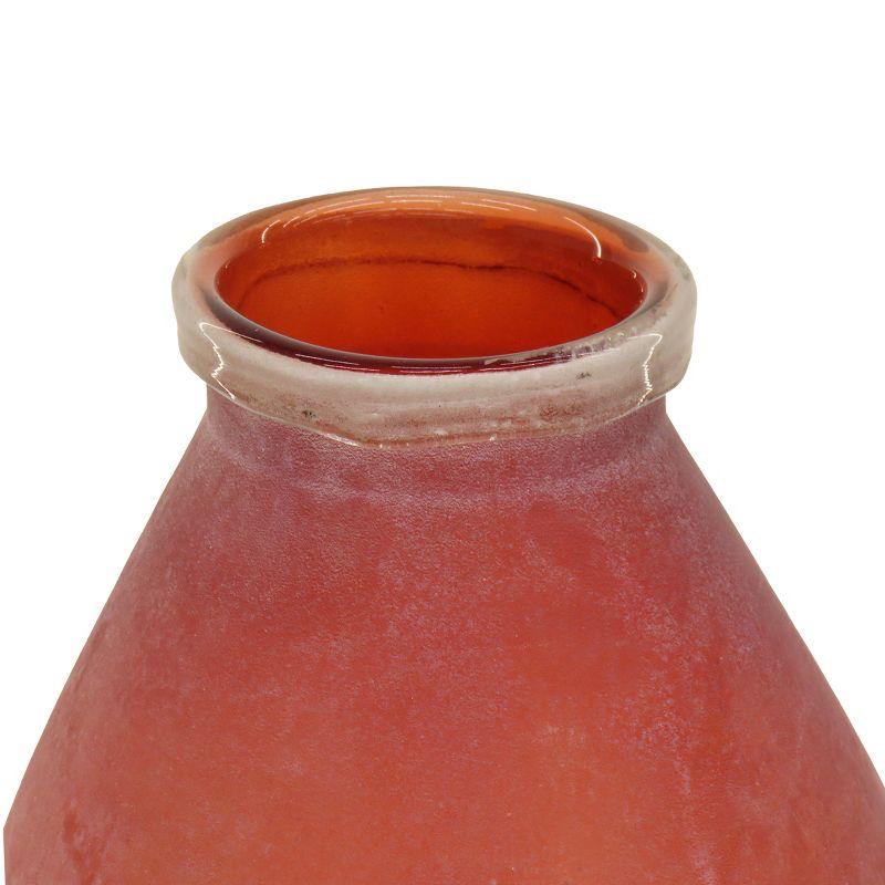 HGTV Home Collection Handmade Glass Table Vase