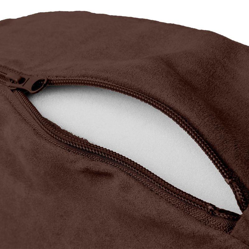 FurHaven Faux Sheepskin Round Hooded Orthopedic Dog Bed