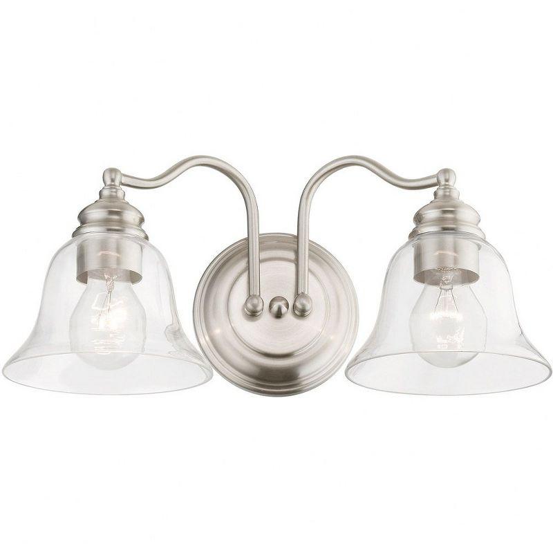 Livex Lighting Moreland 2 - Light Vanity in  Brushed Nickel