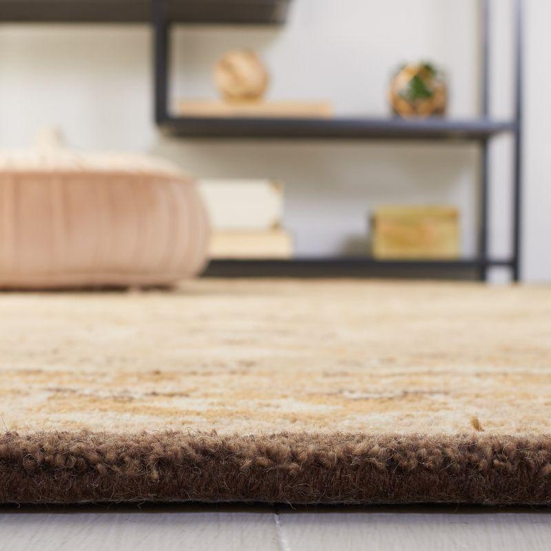 Anatolia AN512 Hand Tufted Indoor Area Rug - Sage/Beige - 4'x6' - Safavieh