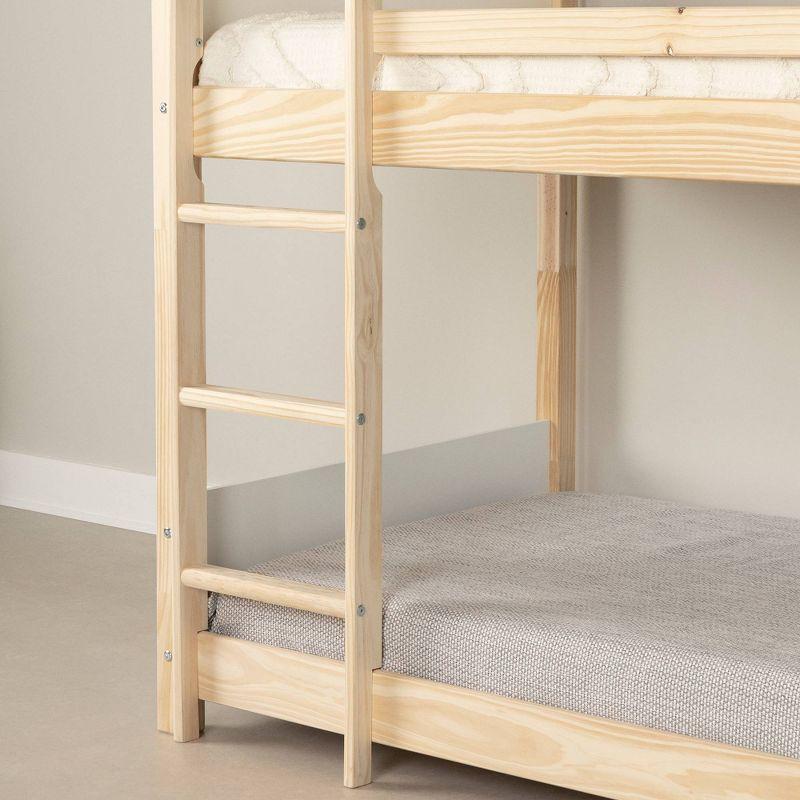 Sweedi House Kids' Bunk Beds White/Natural - South Shore