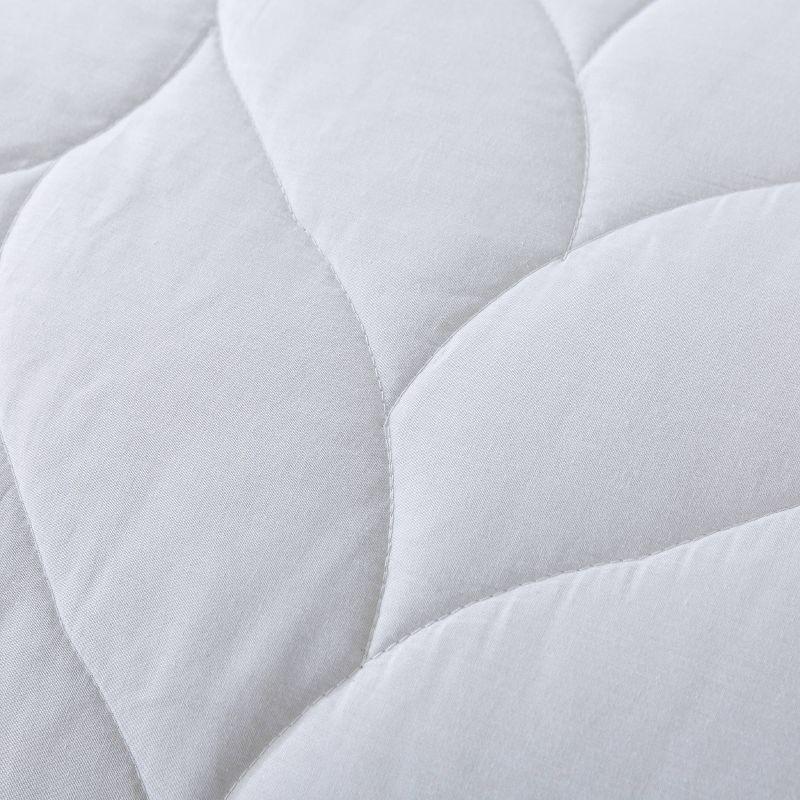 Full Size White Cotton Down Alternative Blanket