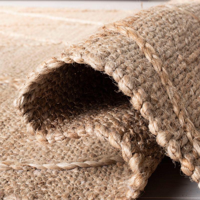 Natural Fiber NF107 Hand Woven Indoor Area Rug - Natural - 8'x8' - Safavieh