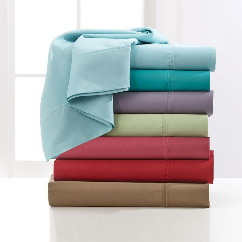 King Toffee Cotton Polyester 3-Piece Sheet Set