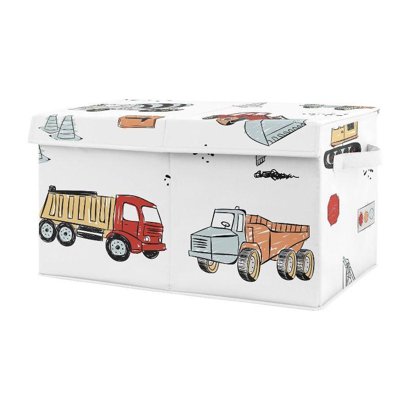 Construction Truck Toy Box