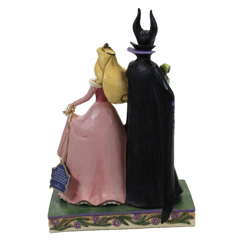 enesco Disney Traditions Jim Shore Aurora & Maleficent Figurine 9in H