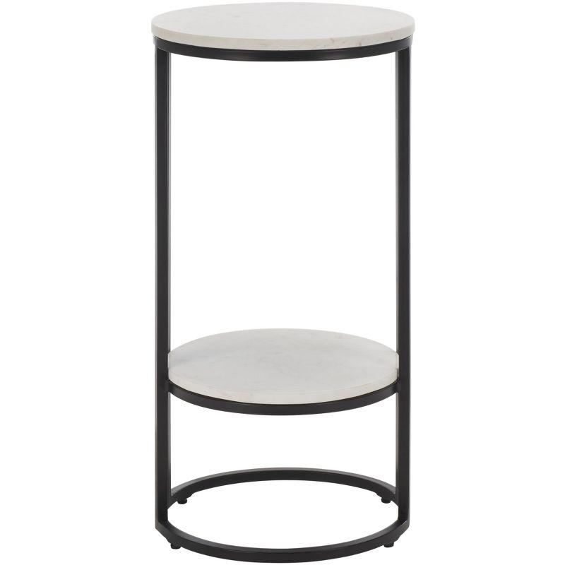 Gunther 1 Shelf Round Accent Table - Safavieh