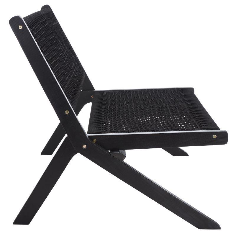 Kobina Bench - Outdoor - PAT7304 - Black/Black - Safavieh