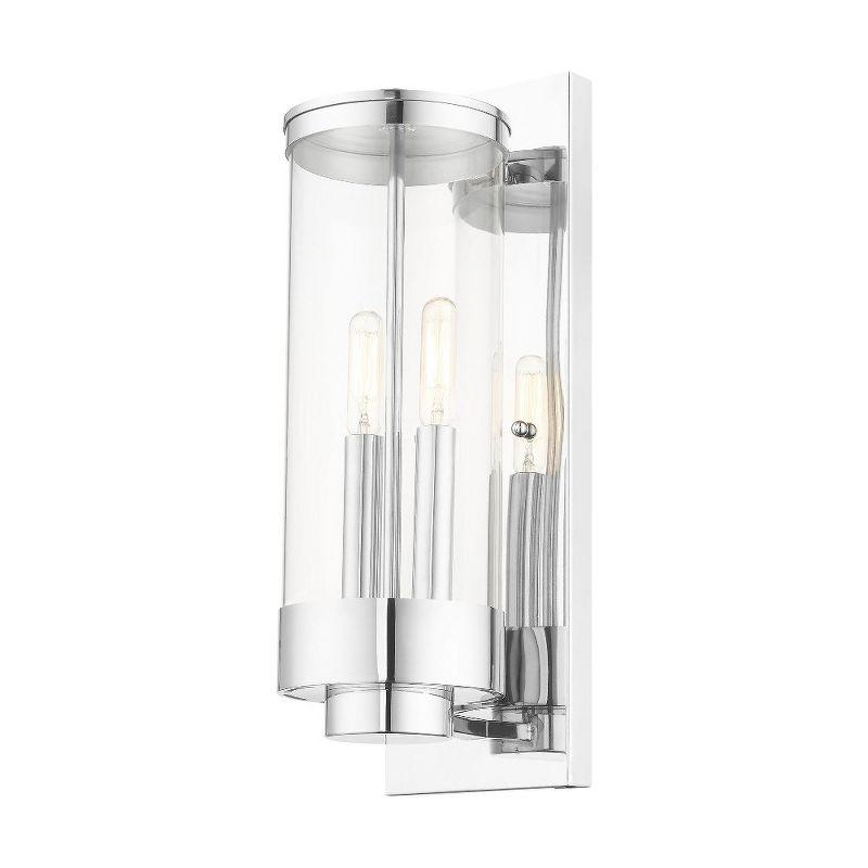 Livex Lighting Hillcrest 2 - Light Wall Light in  Polished Chrome