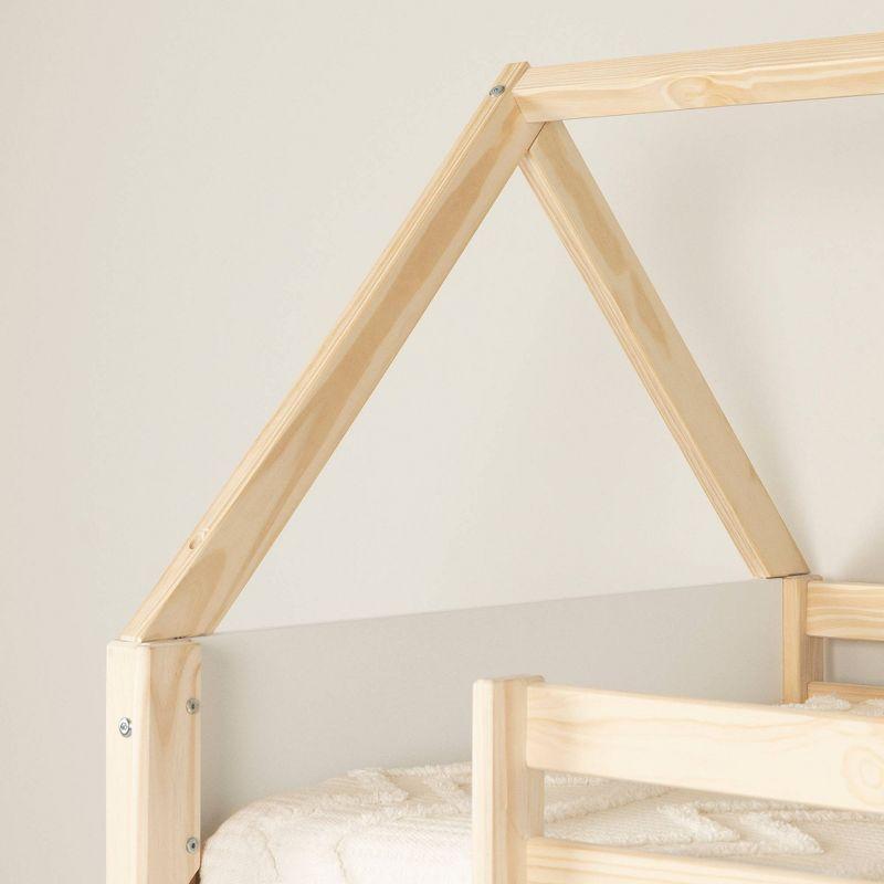 Sweedi House Kids' Bunk Beds White/Natural - South Shore