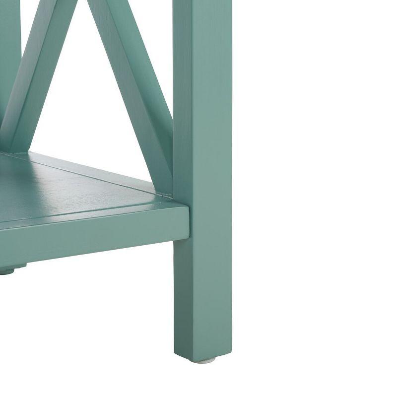 Candace End Table - Dusty Green - Safavieh.