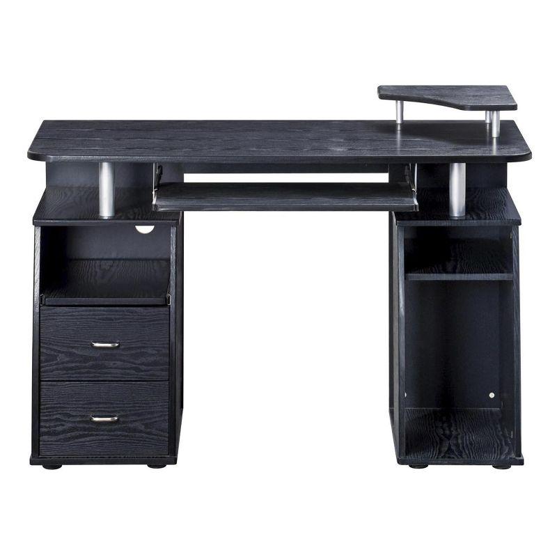 Hokku Designs Techni Mobili Complete Computer Workstation Desk With Storage
