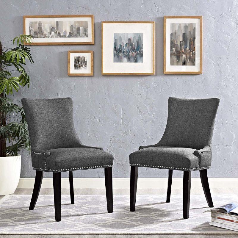 Modway Marquis Fabric Dining Side Chair