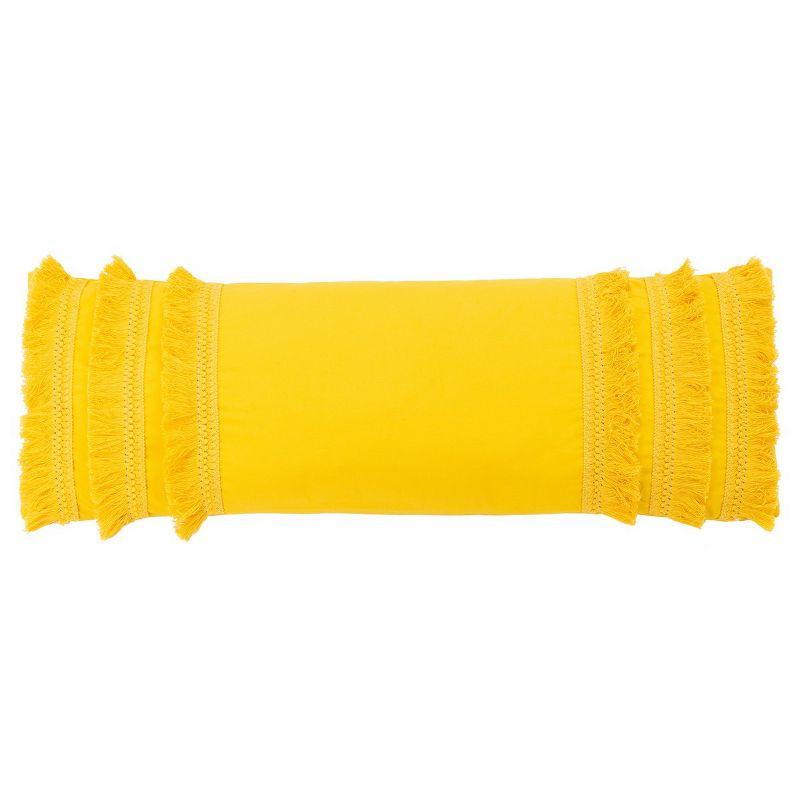 Safavieh Fringed Cotton Throw Pillow