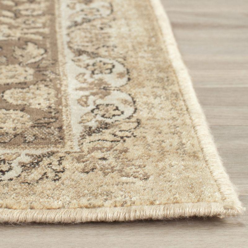 Vintage VTG113 Power Loomed Indoor Skid-Resistant Runner Rug - Warm Beige - 2'2"x9' - Safavieh