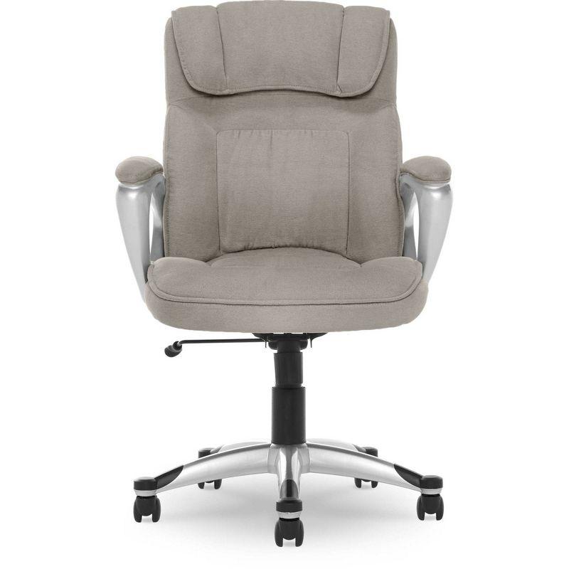 Serta Serta Hannah Executive Office Chair, Ergonomic Lumbar Support, Firm Seat Cushion, Deep Body Pillows