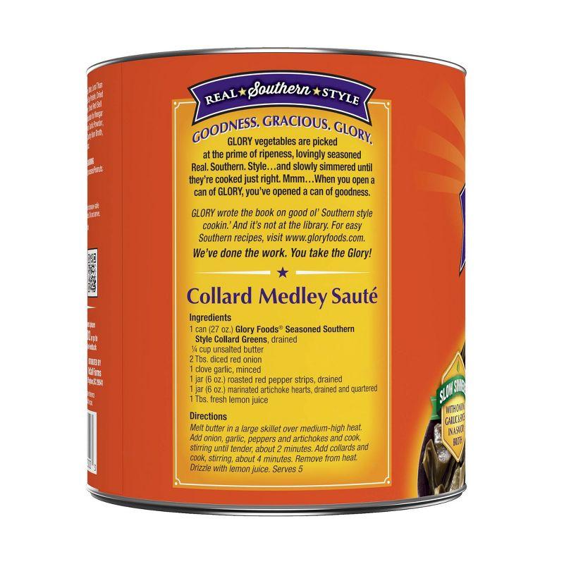Glory Gluten Free Foods Seasoned Southern Style Collard Greens 27oz