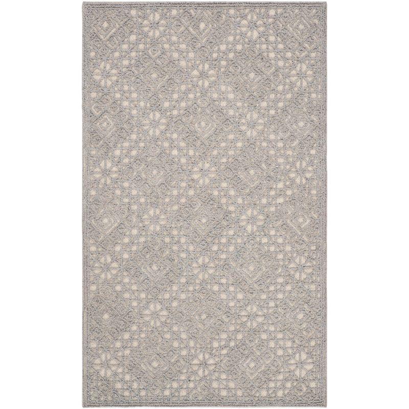 Trace TRC255 Hand Tufted Area Rug - Grey/Grey - 3'x5' - Safavieh.