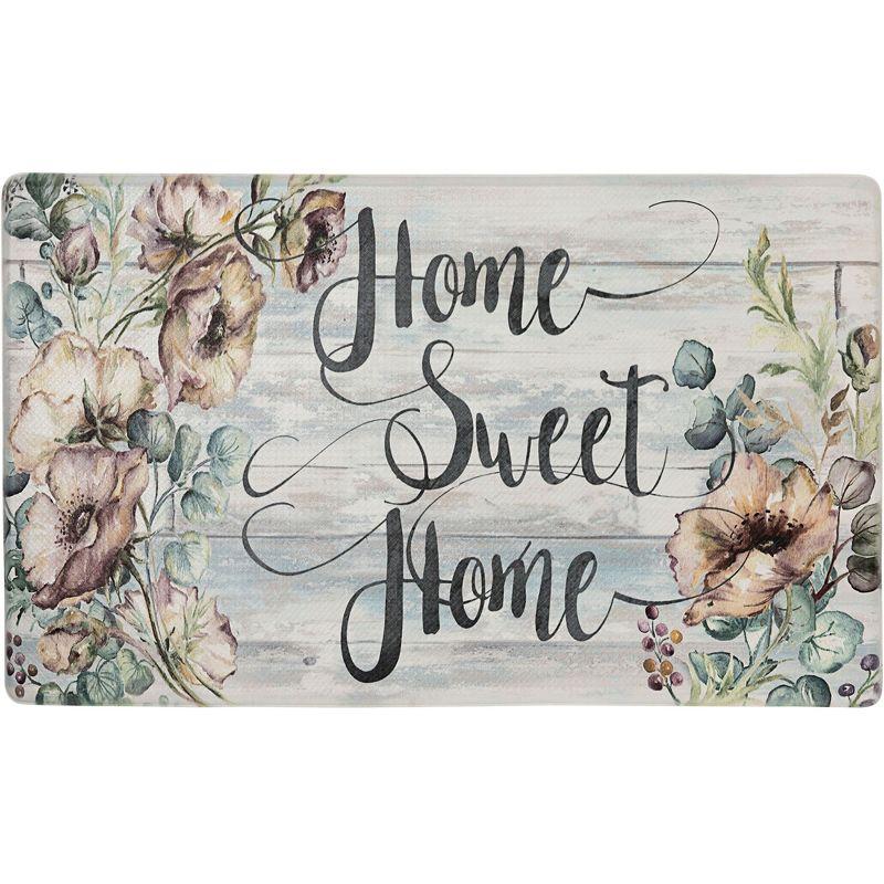 SoHome Cozy Living Home Sweet Home Floral Anti-Fatigue Mat