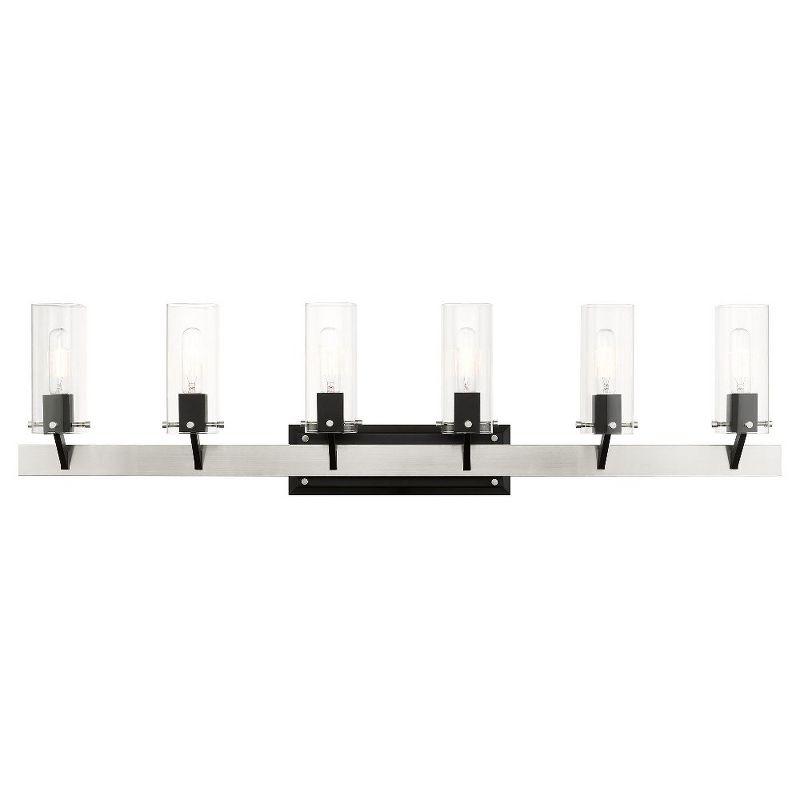 Livex Lighting Beckett 6 - Light Vanity in  Brushed Nickel