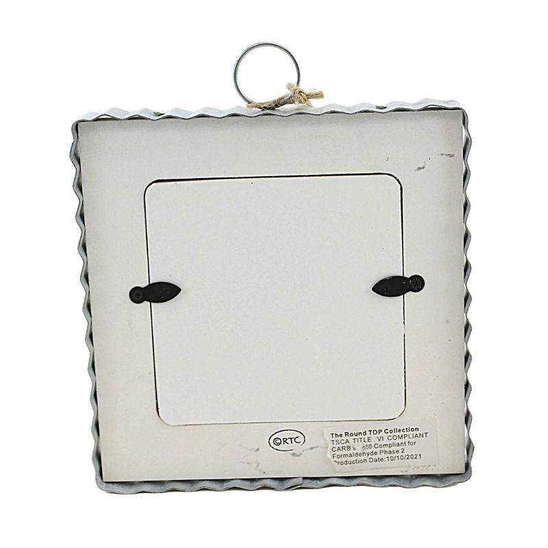 Round Top Collection 7.0" Birthday Candle Photo Frame Picture Celebrate  -  Single Image Frames