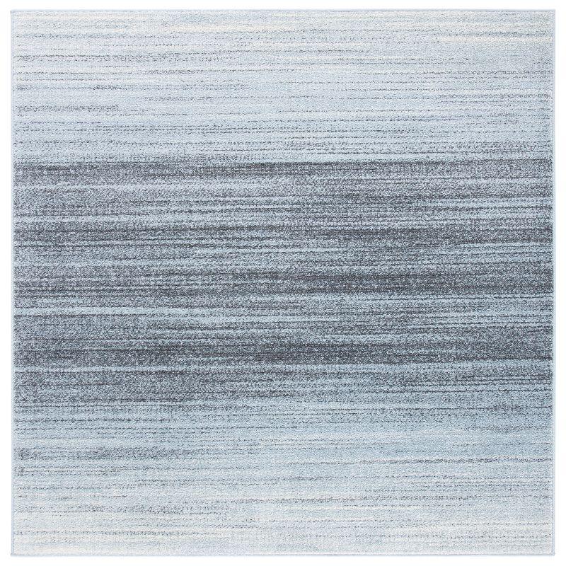 Adirondack ADR142 Machine Made Indoor Area Rug - Grey/Light Grey - 6'x6' - Safavieh