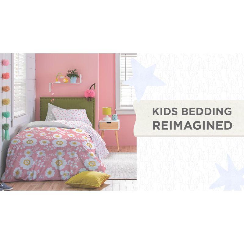 Saturday Park Cutout Floral 100% Organic Cotton Bed Set