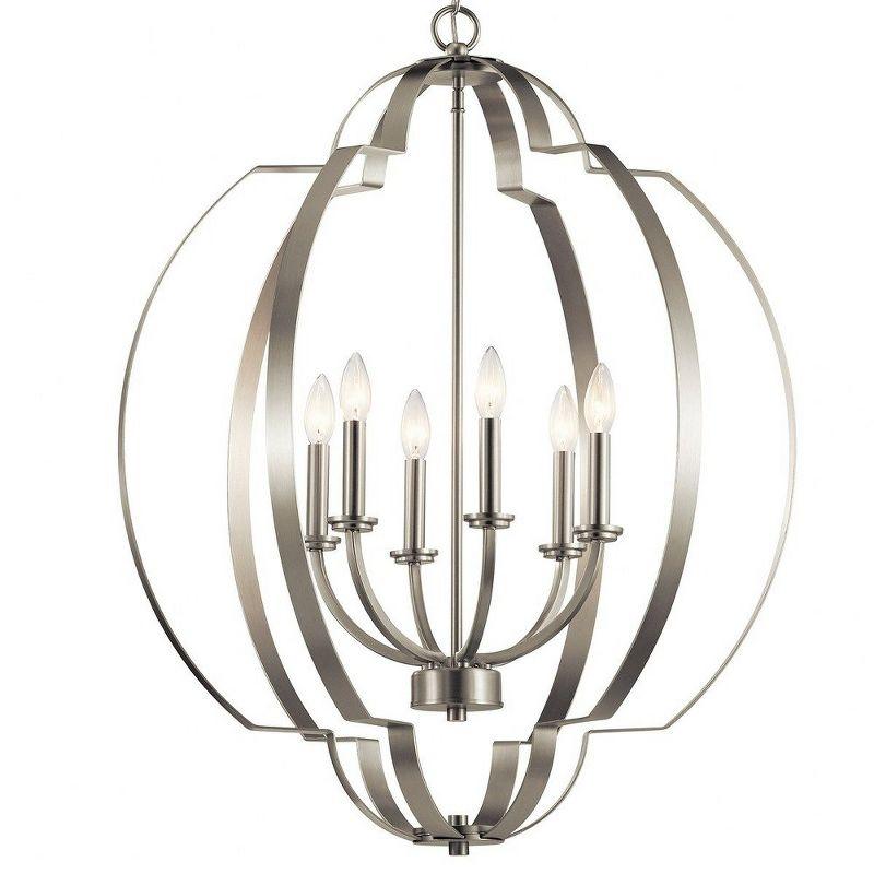 Kichler Lighting Voleta 6 - Light Chandelier in  Brushed Nickel